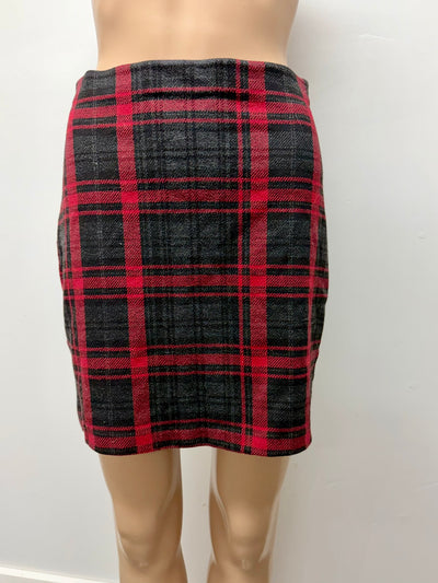 Dynamite Plaid Skirt Size M