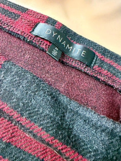 Dynamite Plaid Skirt Size M