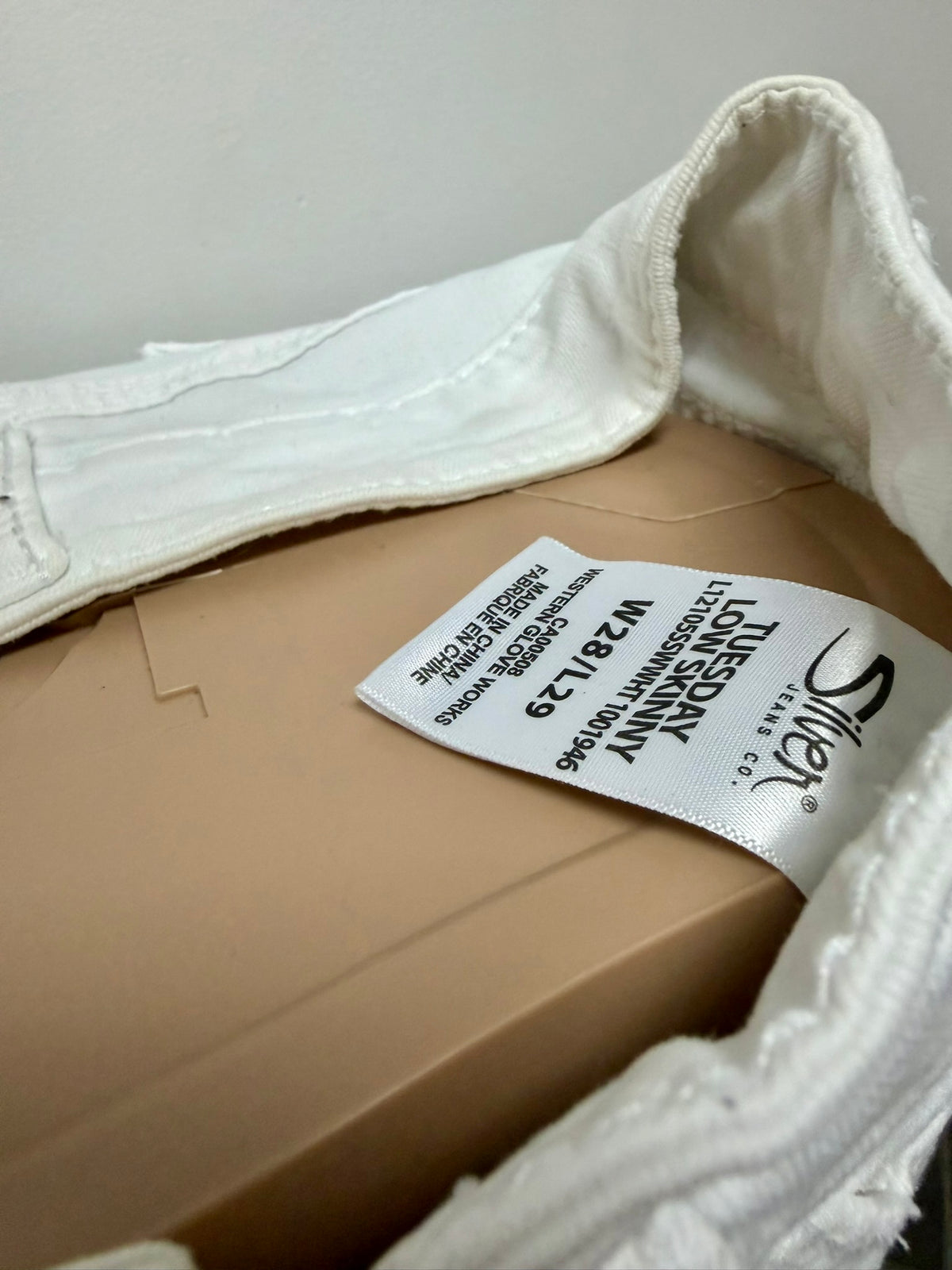 Silver Jeans 'Tuesday' Denim Size 28