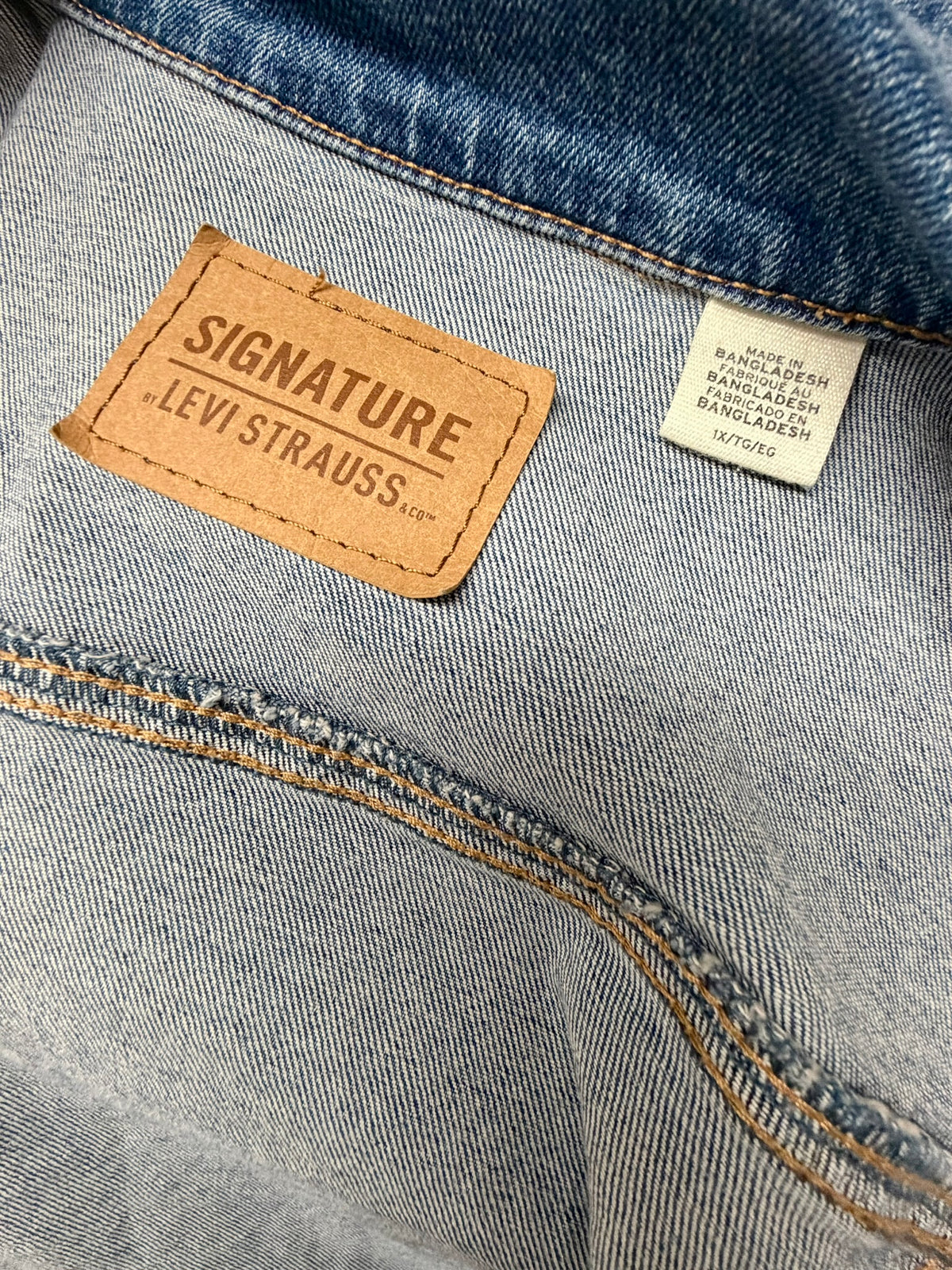 Levi's Denim Jacket Size 1X