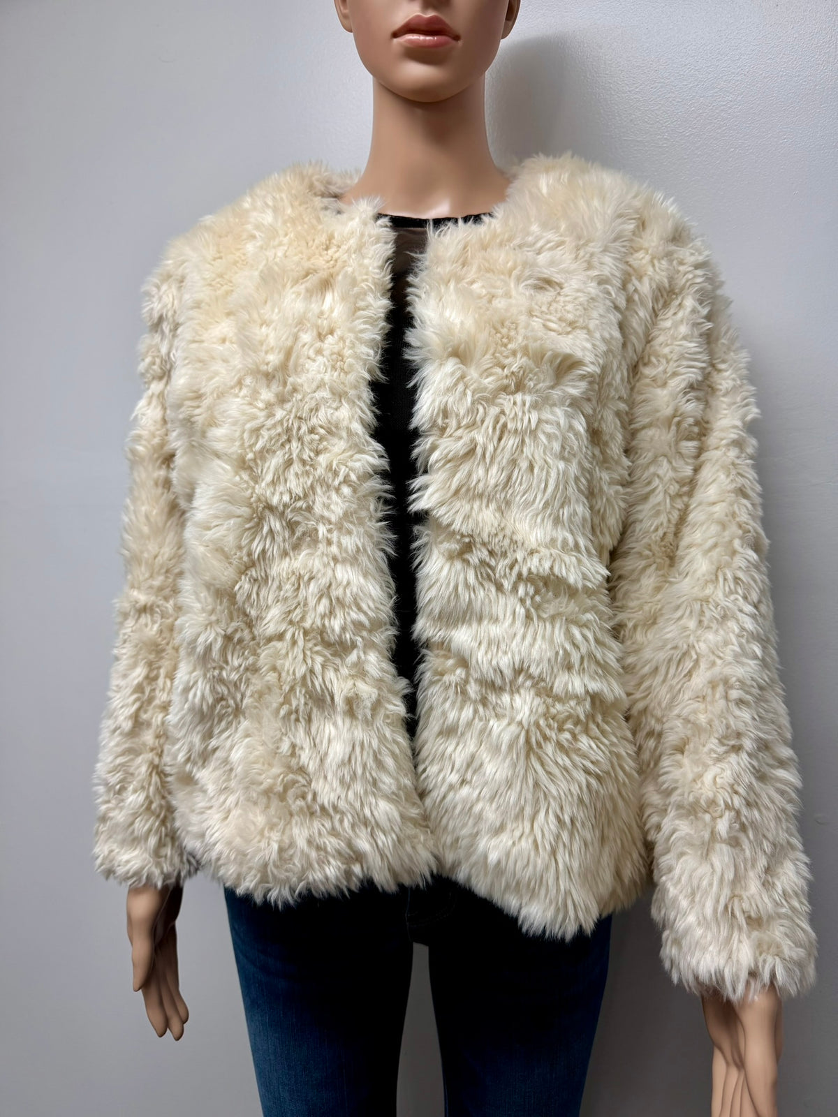 Charlie Paige Fur Jacket Size LG