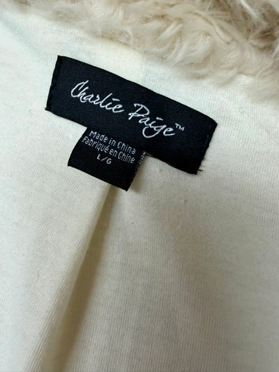 Charlie Paige Fur Jacket Size LG