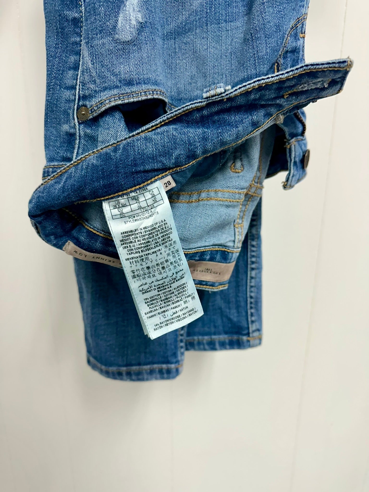 Guess 'Power Skinny' Denim Size 28