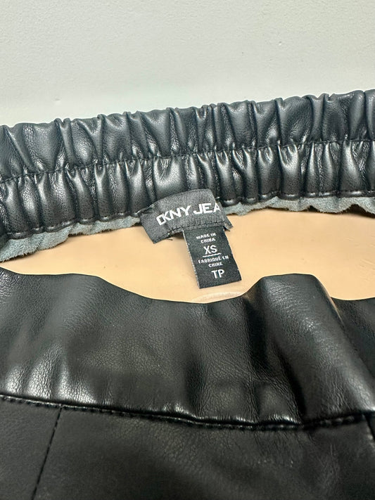 DKNY Faux Leather Pant Size XS