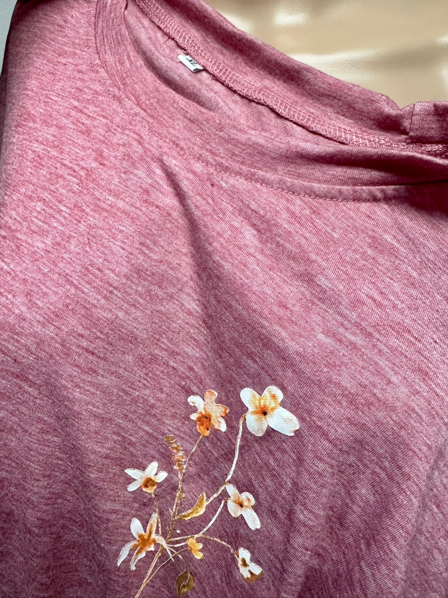 Floral Tee Size XL