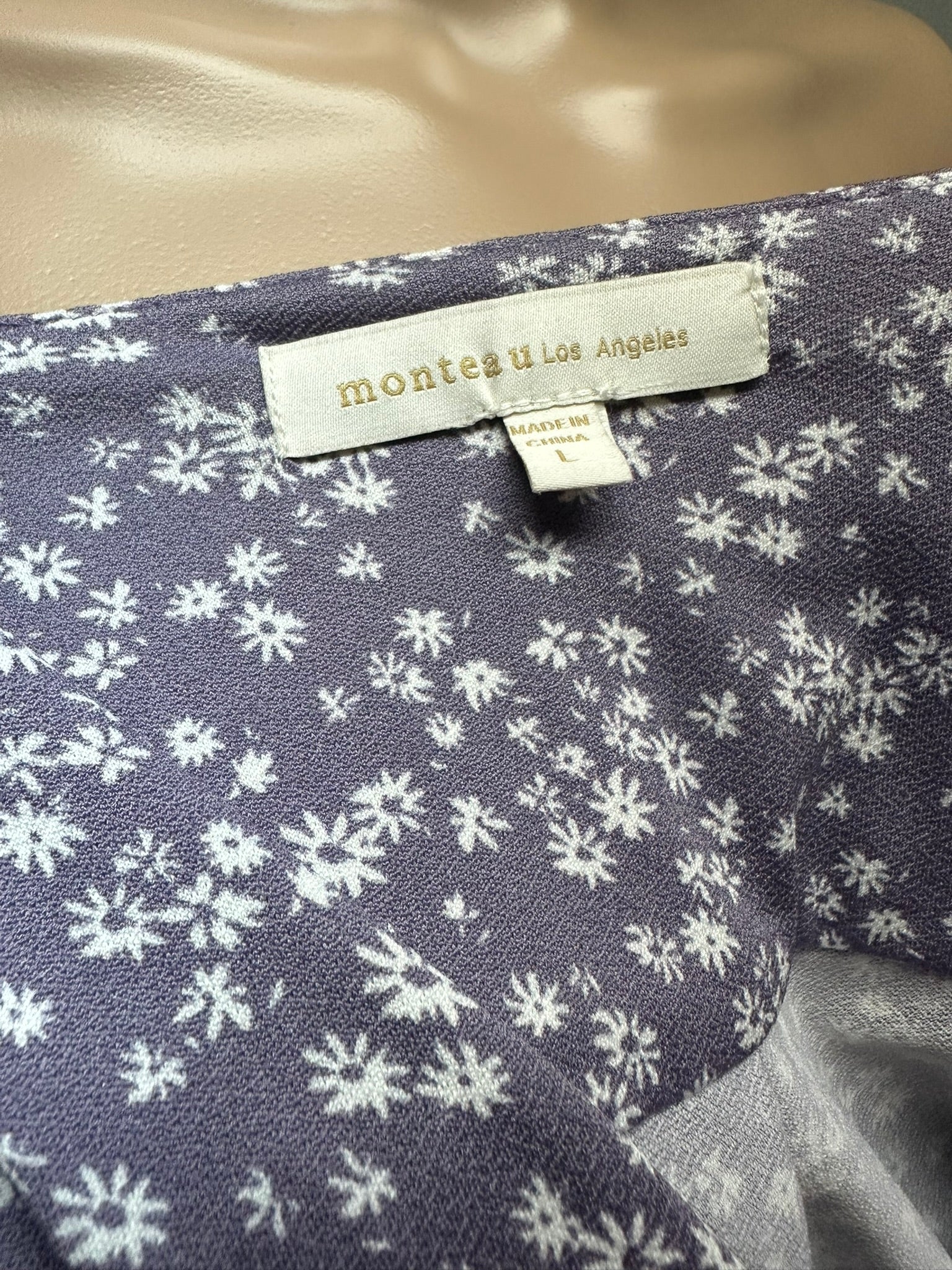 Monteau Floral Dress Size LG