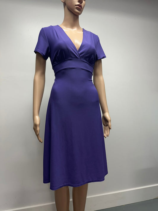 Jessica V-Neck Dress Size 8